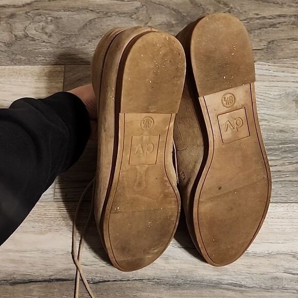 Vintage Suede High Top Loafers, Size 8.5 - Picture 3 of 3